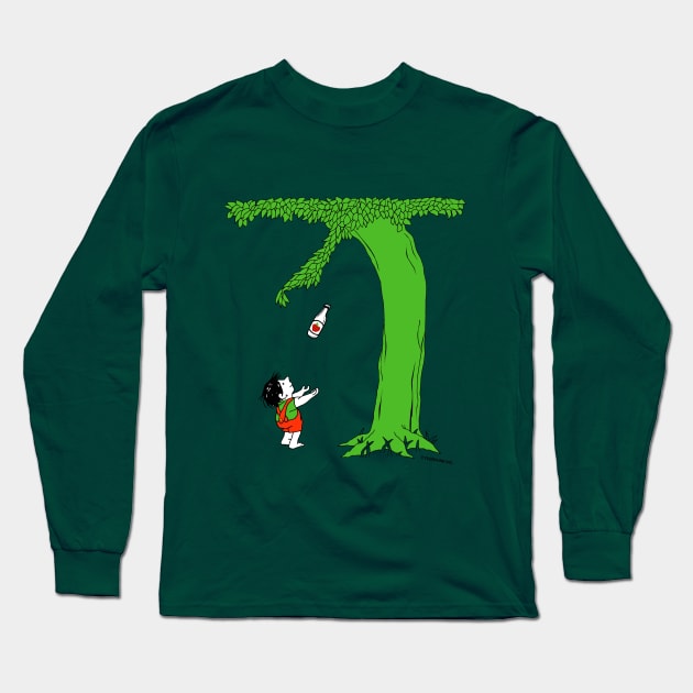 THE CIDER TREE Long Sleeve T-Shirt by CYDERPUNK-INC.